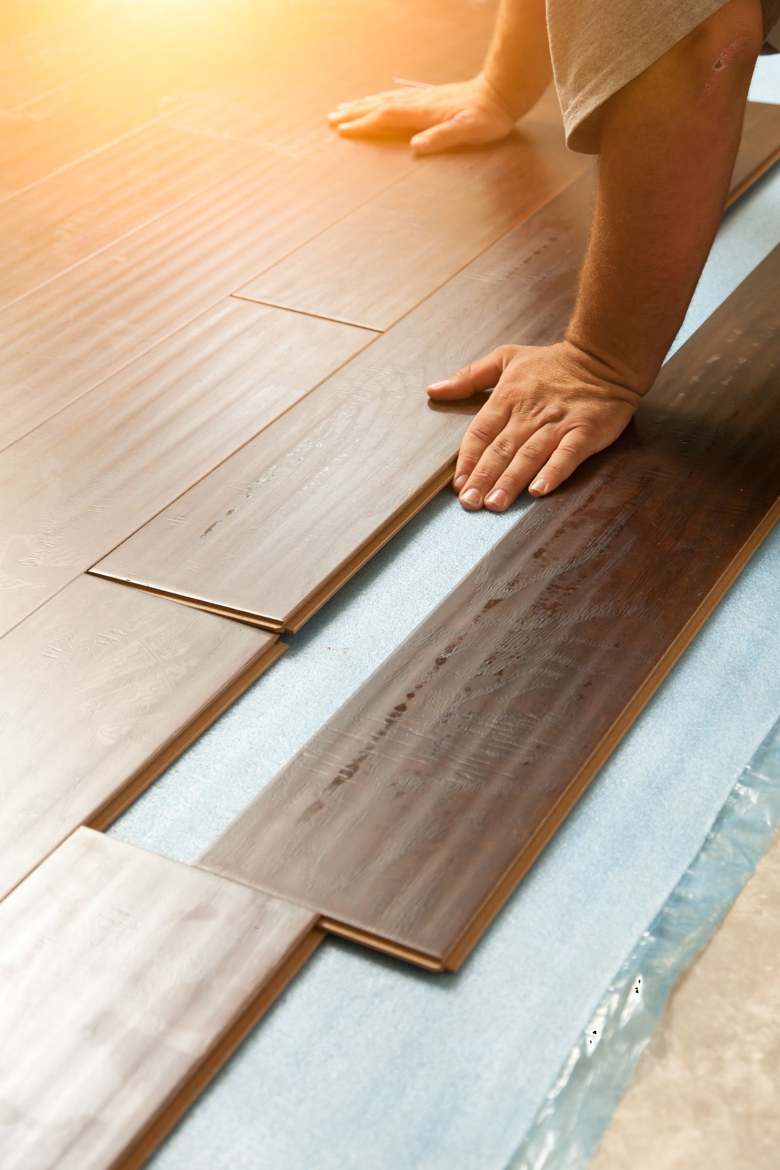 Licensed flooring professional at work — Ballwin, MO area referrals by FloorRelay